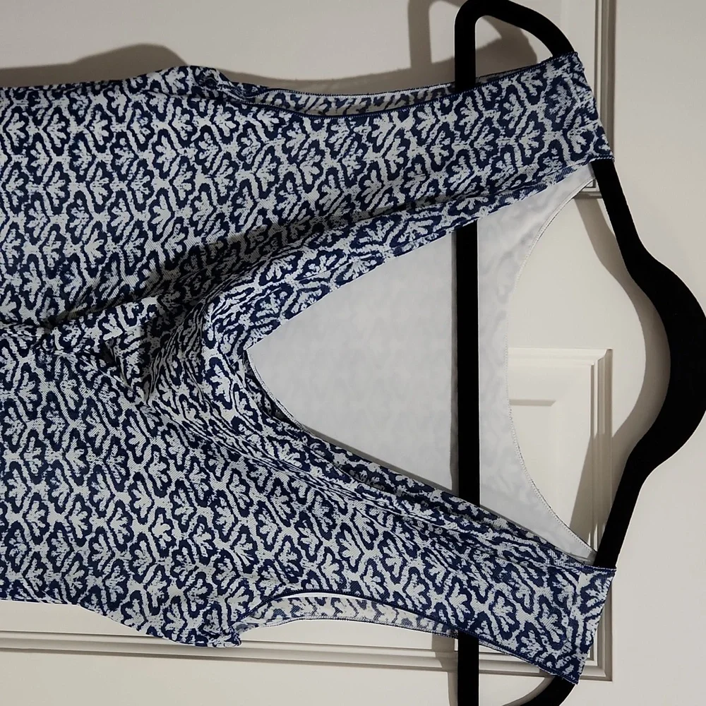 Cowl neck,lined, airy dress by Max Studio - Picture 2 of 6